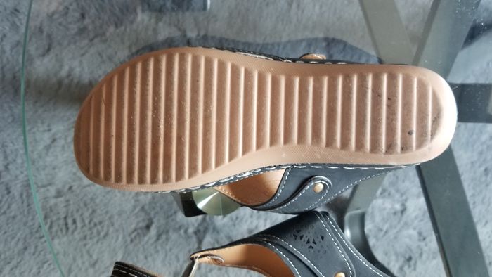 Sandales Compensées Etat Neuf - photo numéro 5