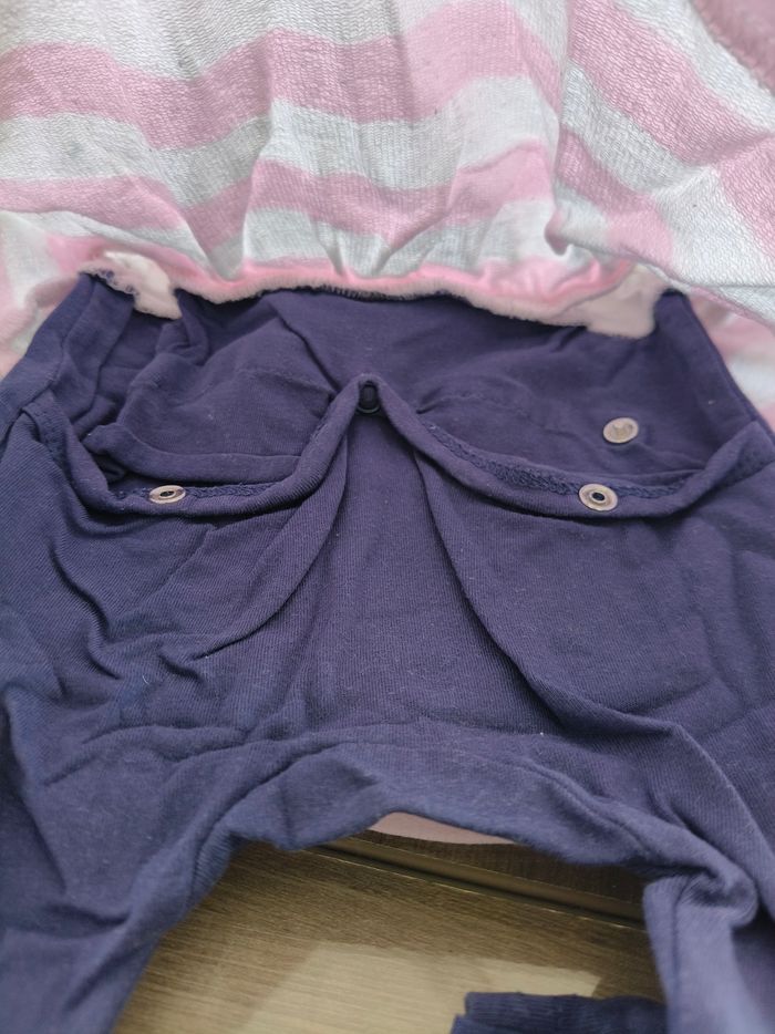 Robe / ensemble bébé fille 1m - photo numéro 3
