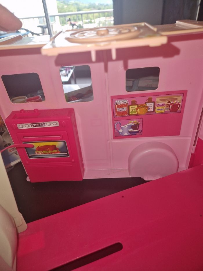 Camping-car barbie vintage - photo numéro 4