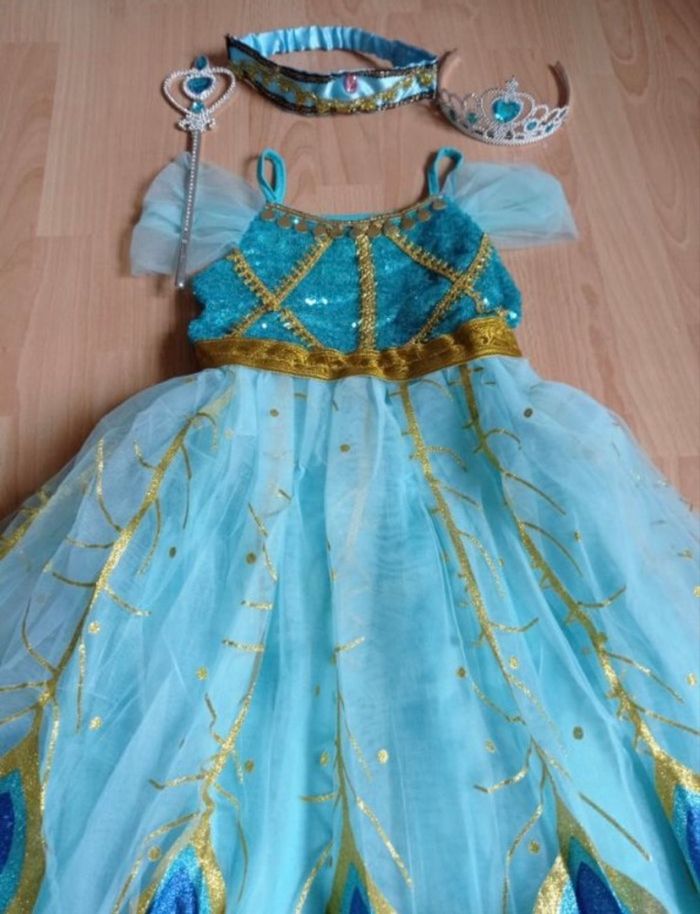 Deguisement Jasmine et accessoires 5-6ans - photo numéro 4