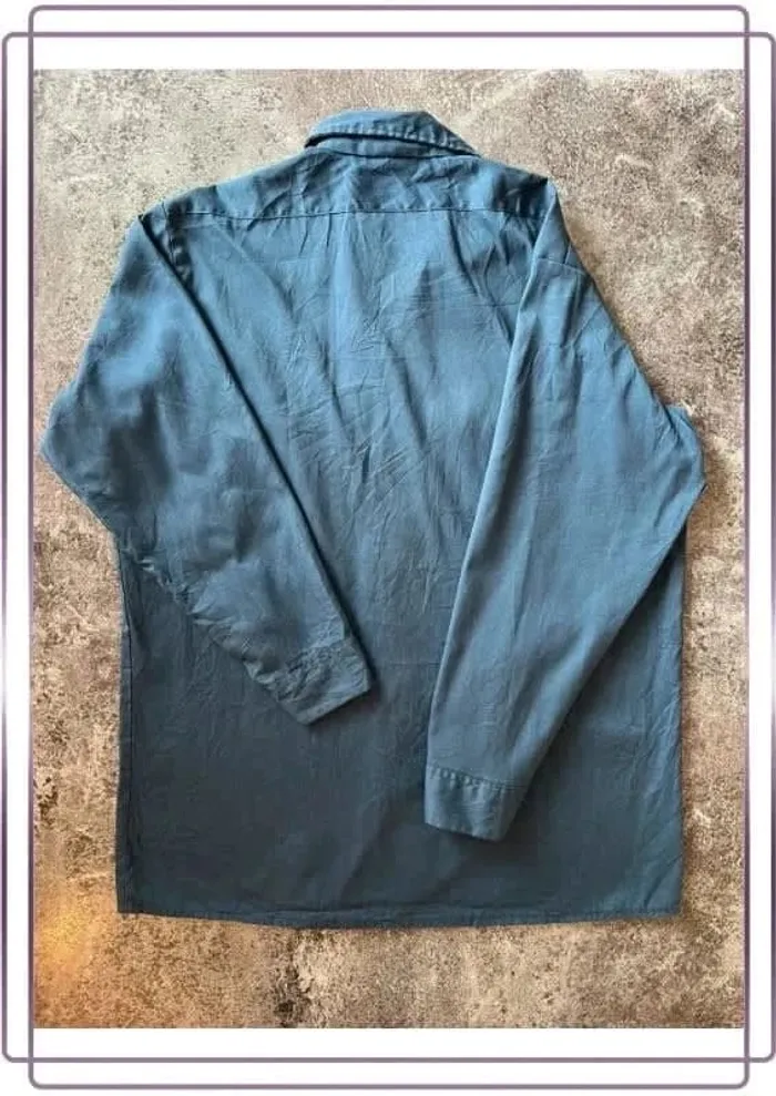 Chemise bleu homme Dickies taille XL Men shirt - Herrenhemd - Camicia uomo - photo numéro 4