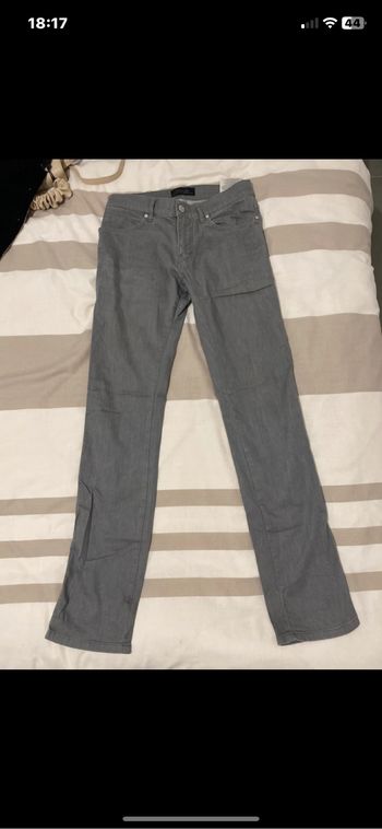 Pantalon gris homme