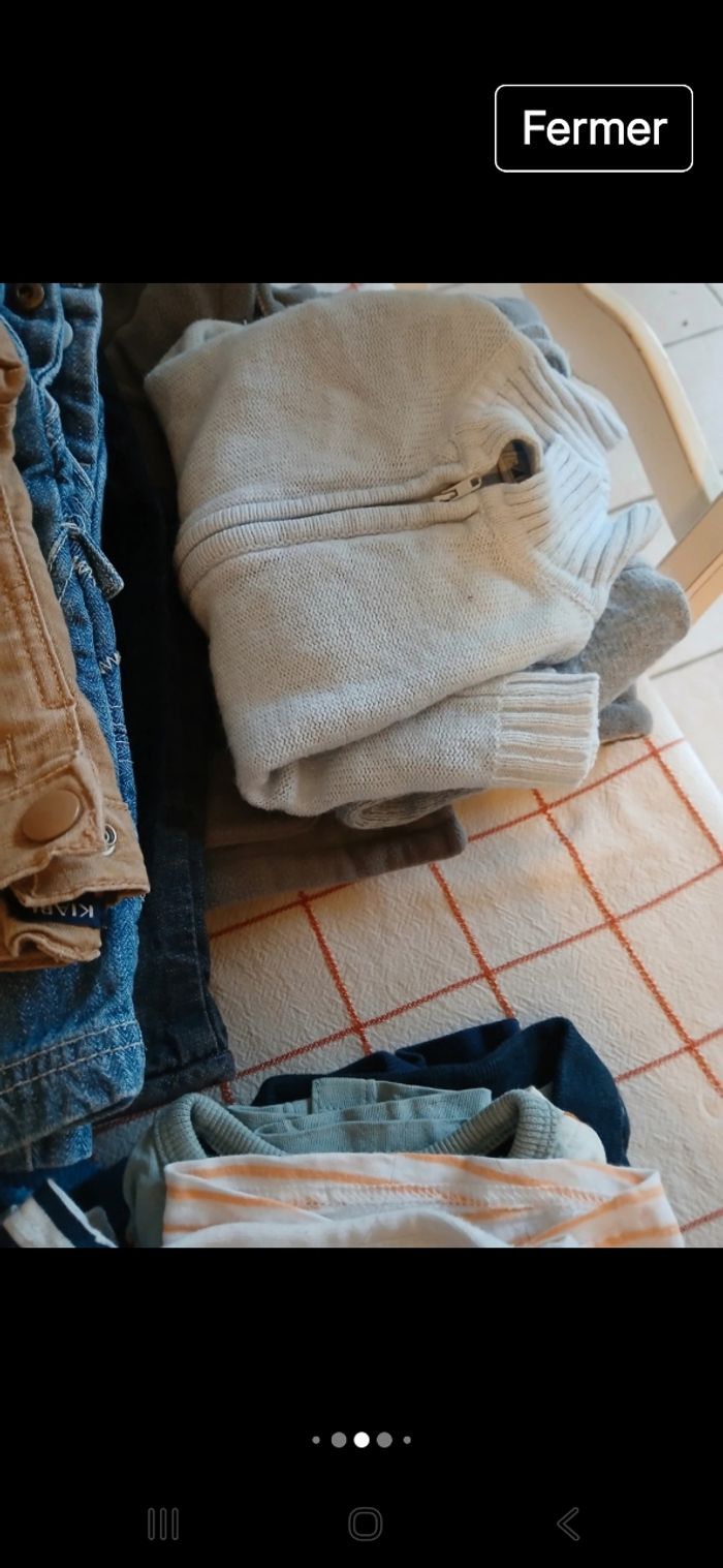 Lot 62 vêtements 6 mois garçon - photo numéro 6