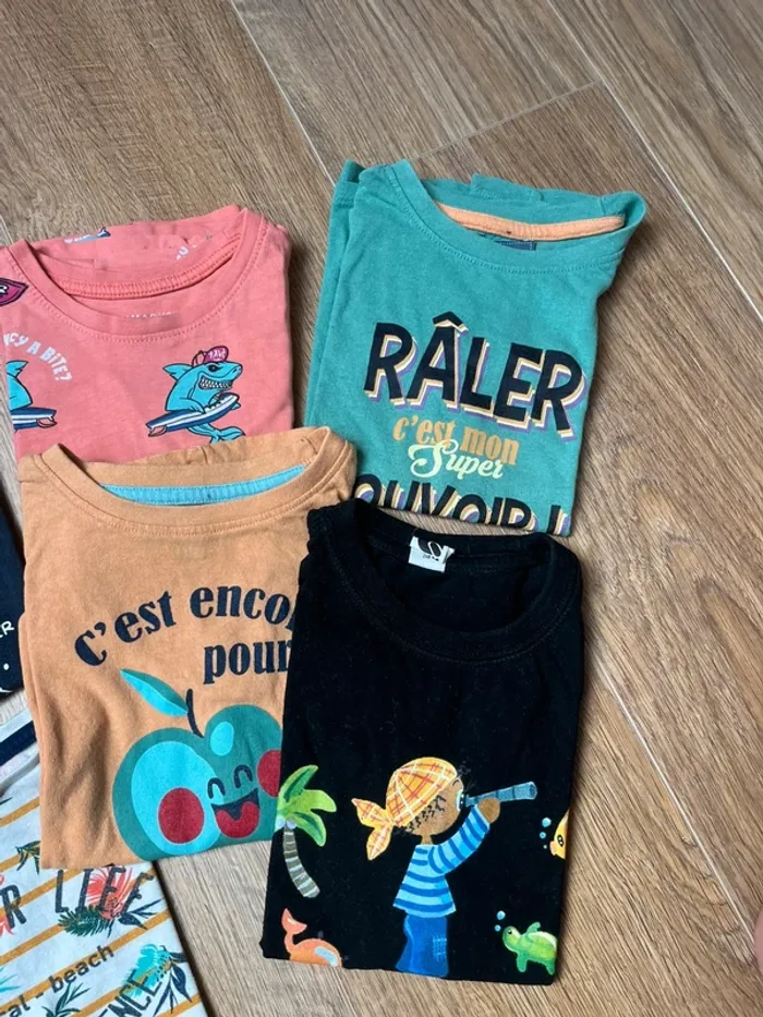 Lot de 8 t shirts - photo numéro 3