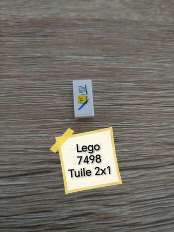 Lego 7498 tuile 2x1