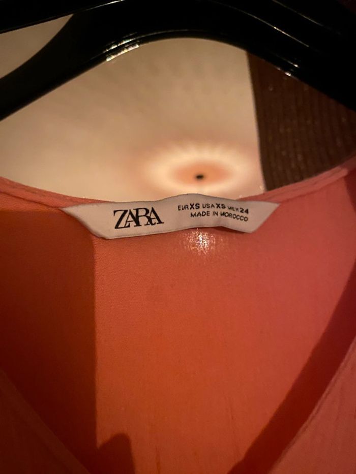 Combi-short de la marque Zara couleur mandarine - photo numéro 4