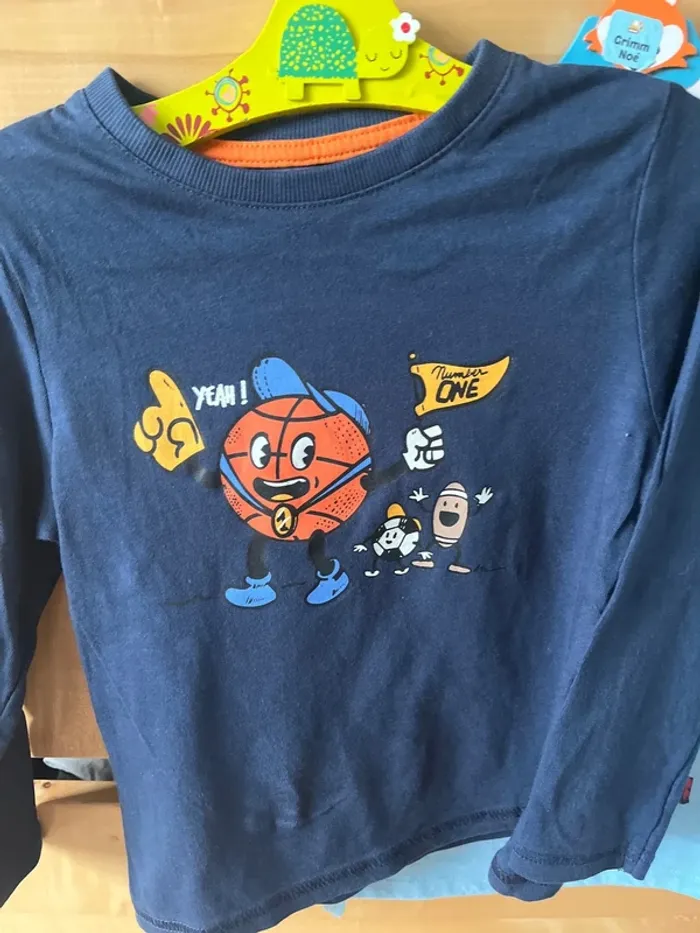 Lot de 6 t-shirts manche longue - photo numéro 10