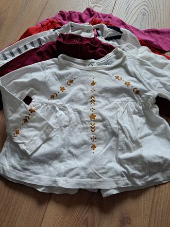 Lot 7 t-shirts manches longues