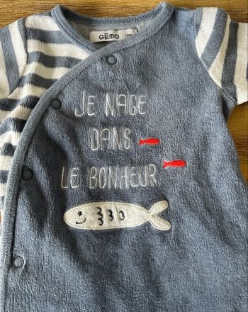 Pyjama marinière 