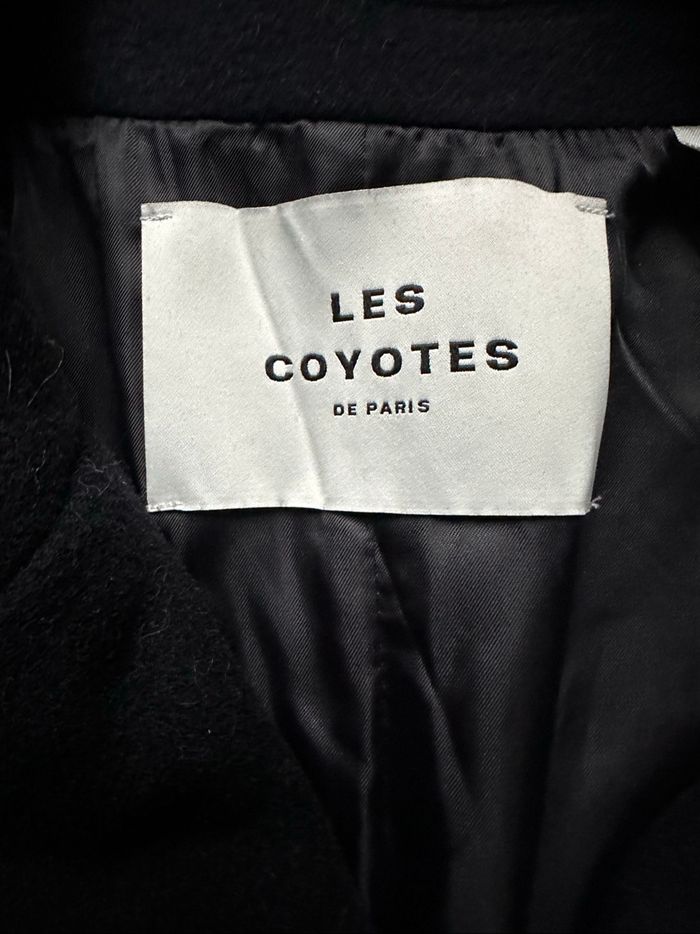 Manteau laine marine Les Coyotes de Paris T.12 ans - photo numéro 4