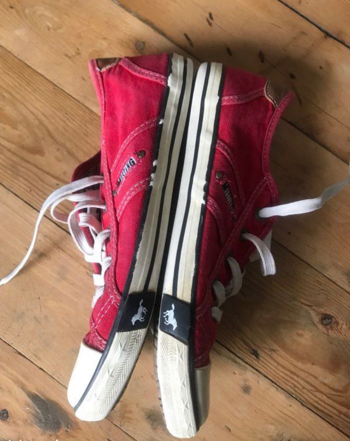 Baskets rouge 37 Mustang - photo numéro 5