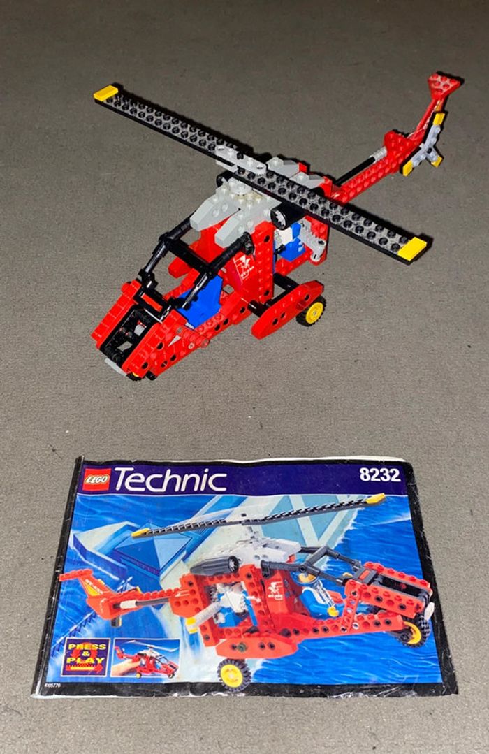 Lot X2 Lego Vintage 8034 + 8232 - photo numéro 2