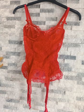 Guêpière porte jarretelles taille S