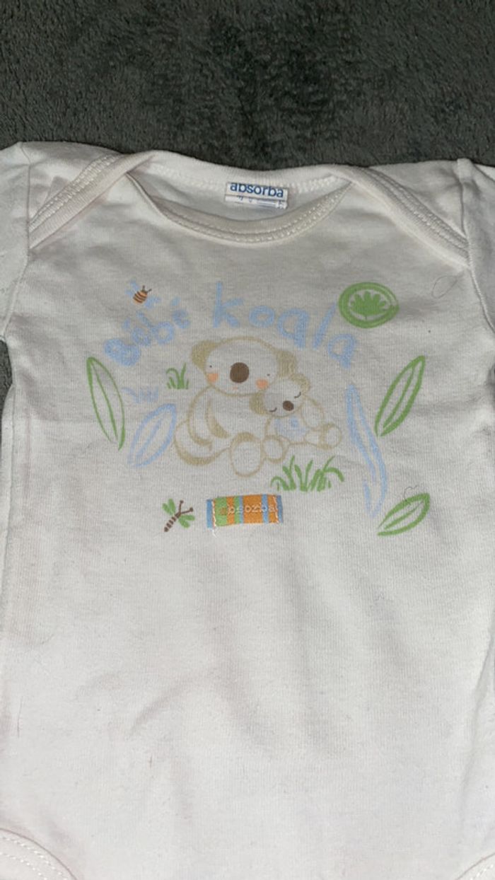 Body manches courtes absorba - photo numéro 2