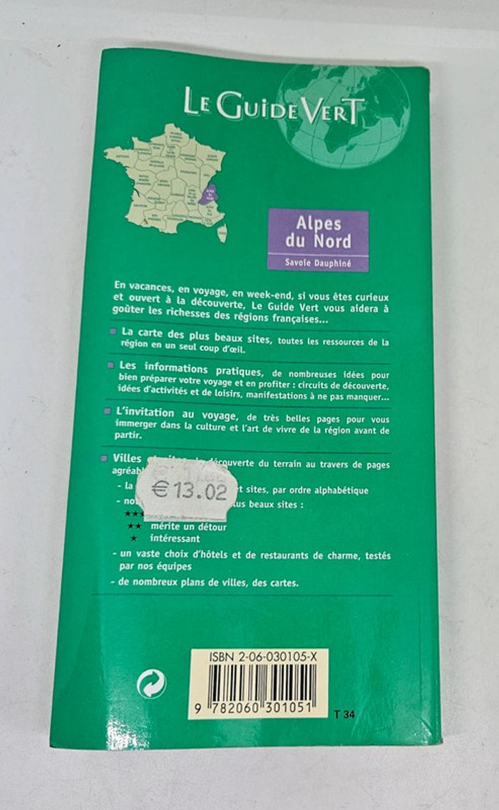 "Le guide vert. Michelin. Alpes du Nord. Savoie Dauphiné".
446 pages.
ISBN : 2.06.030105.X - photo numéro 2