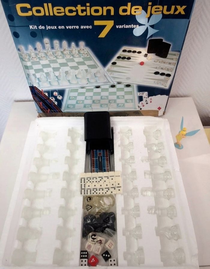 Kit de jeux en verre avec 7 variantes - photo numéro 4