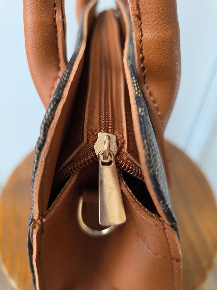 sac
à
main damier beige chic - photo numéro 3