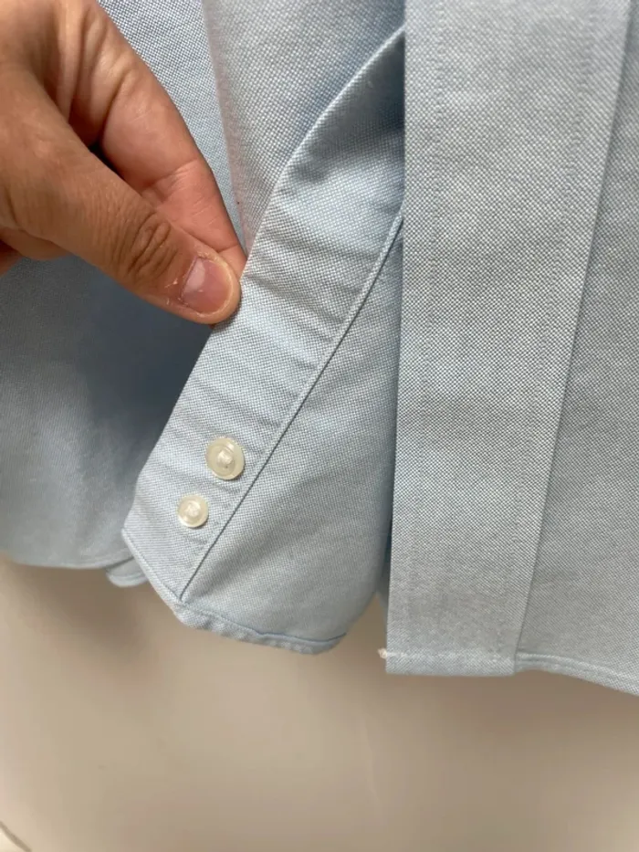 Plain shirt LL Bean blue Mens XXL - photo numéro 8