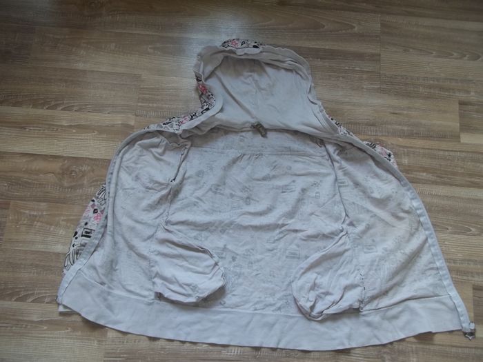 Gilet-sweat blanc "Musique" Caprice de Fille 10 ans - photo numéro 4