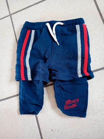 Pantalon short 6 mois mickey orchestra