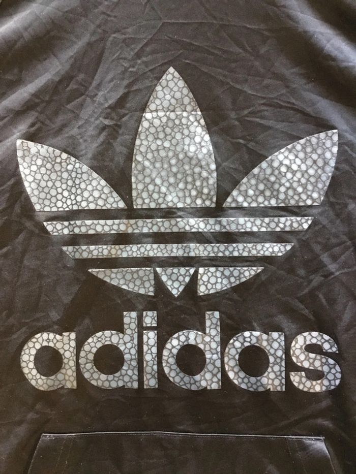 Sweat léger à capuche pour femme Adidas Rita Ora noir taille M 123 - photo numéro 3