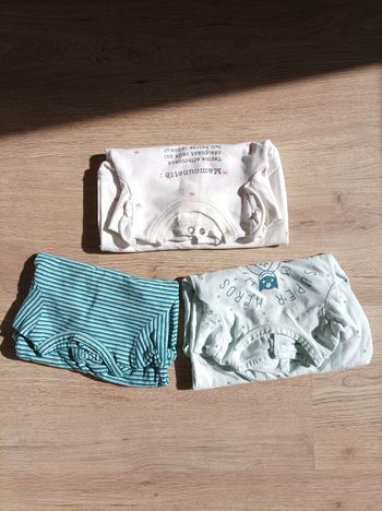 Lot de 3 pyjamas légers 3 mois