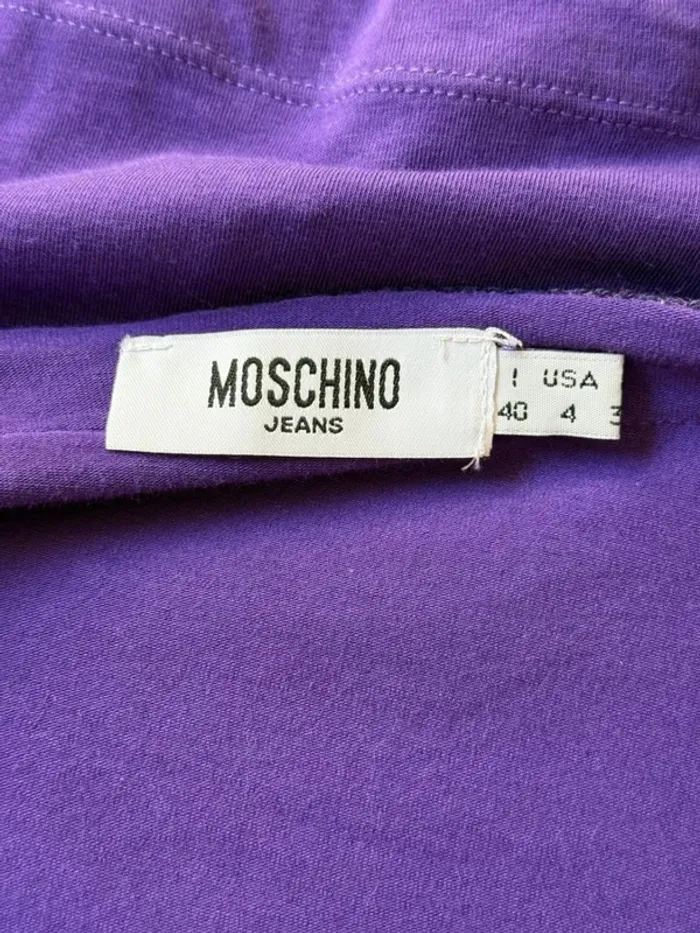 Superbe T Shirt Moschino Jeans vintage 🌸 36 S - photo numéro 8