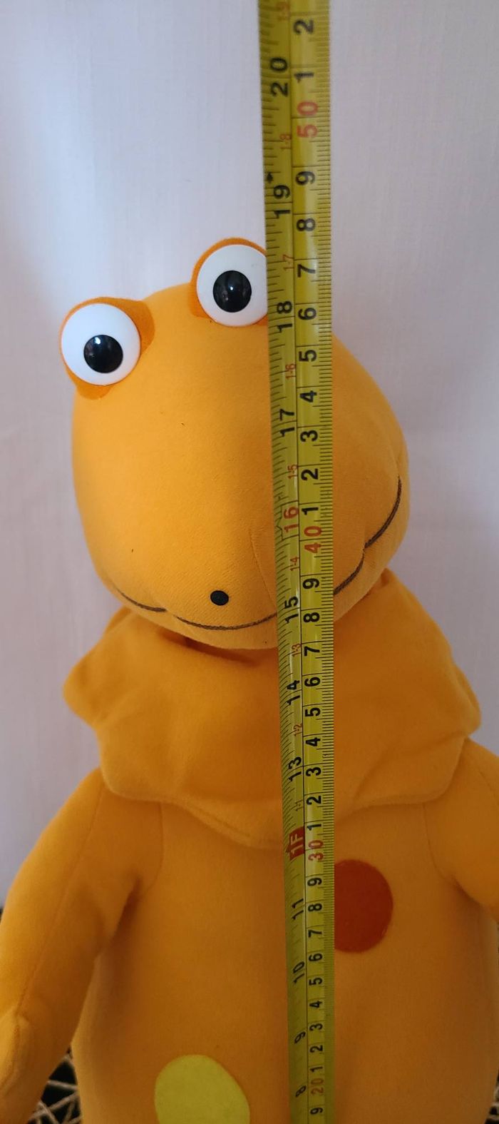VINTAGE RARE PELUCHE CASIMIR GEANT 50 CM AJENA / CANAL J / TV 80 's !! - photo numéro 2