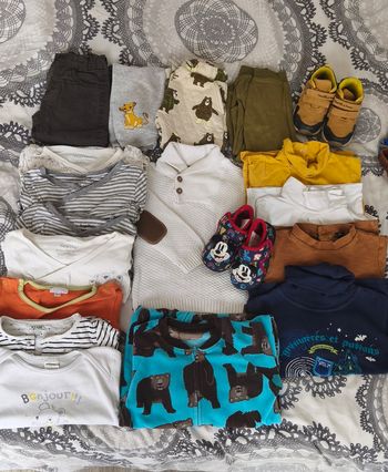 Lot garçon 24 mois hiver