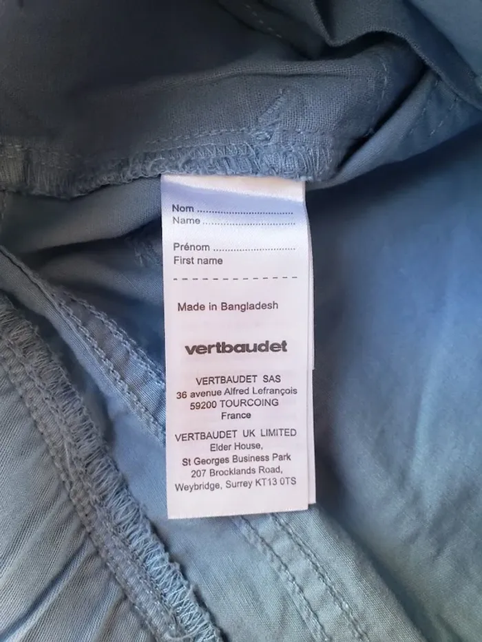 Ensemble Vertbaudet 14 ans tee-shirt et bermuda - photo numéro 6