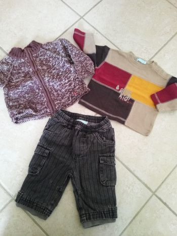 Ensemble 3 pièces 6 mois