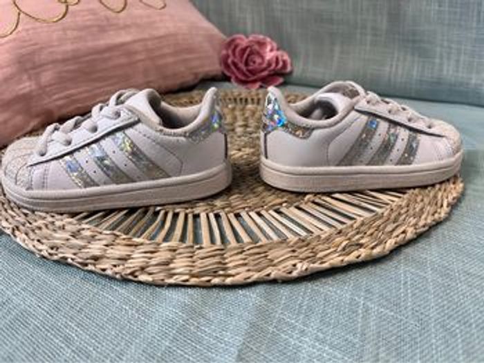 Superstar taille 21 adidas - photo numéro 5