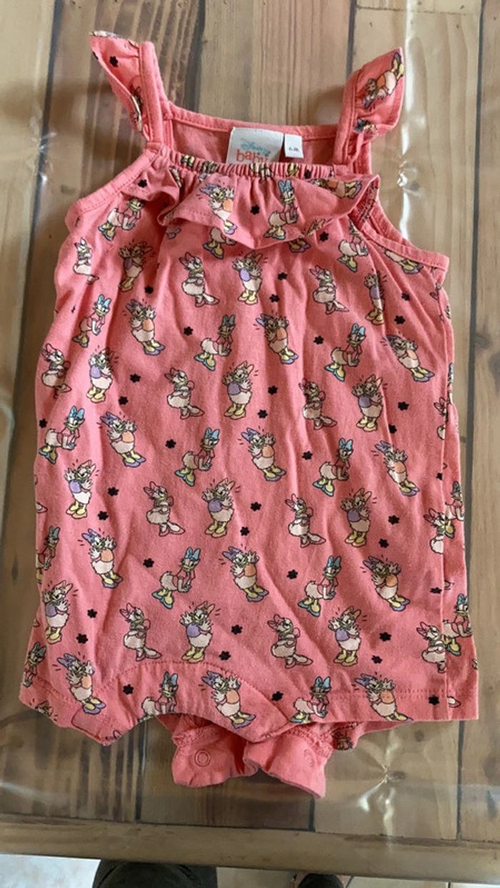 Lot barboteuses fille Disney 6 mois - photo numéro 3