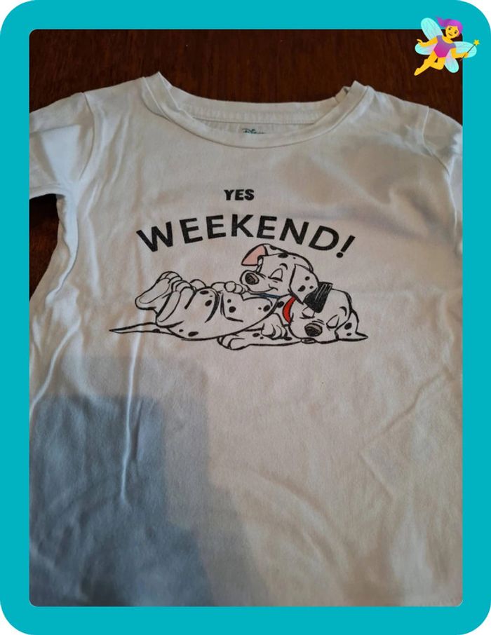 T-shirt disney dalmatiens - photo numéro 2