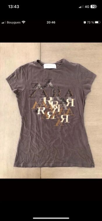 Tee-shirt femme Zara