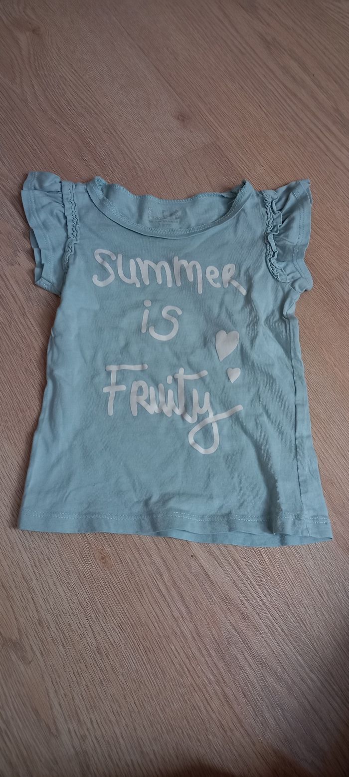 Ttee shirt et short fille - photo numéro 3