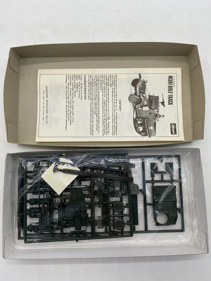 Maquette Hasegawa M3A1 Half-track - photo numéro 2
