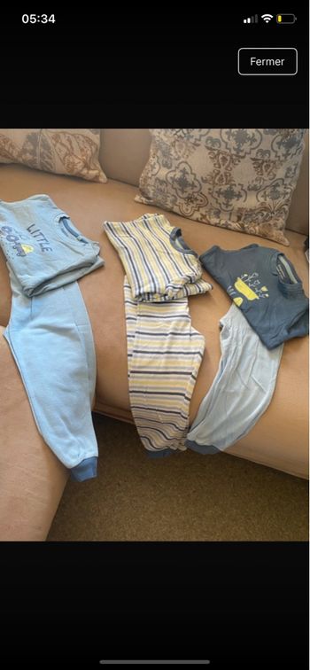 Lot Pijama 18/24 moi 
