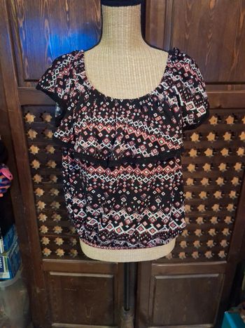 Tee-shirt blouse XL gémo