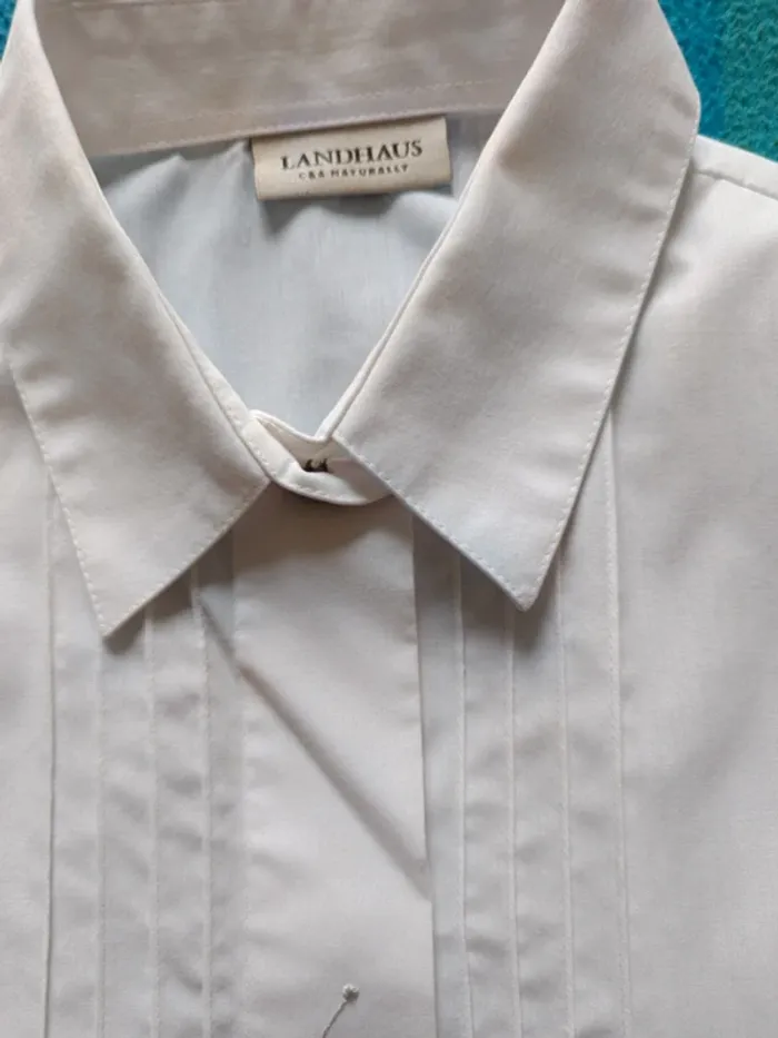 Chemise Landhaus C&A t.42 broderie - photo numéro 7