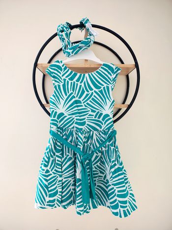 4 ans robe été okaidi+bandeau 