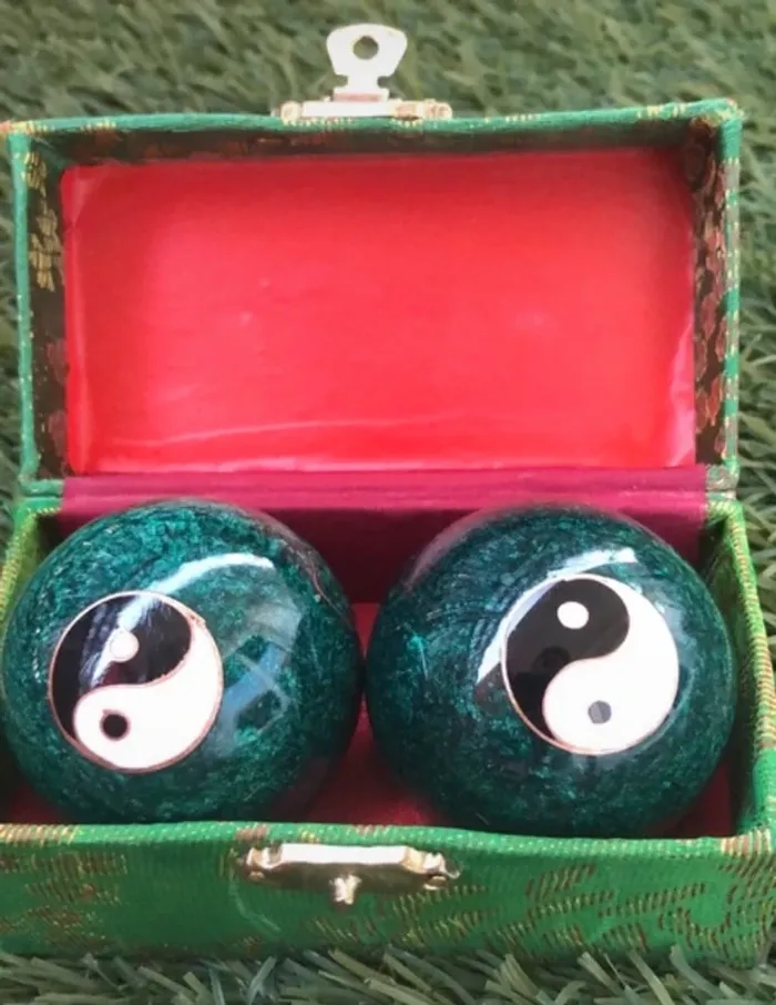 Boules QI Gong vertes - photo numéro 3