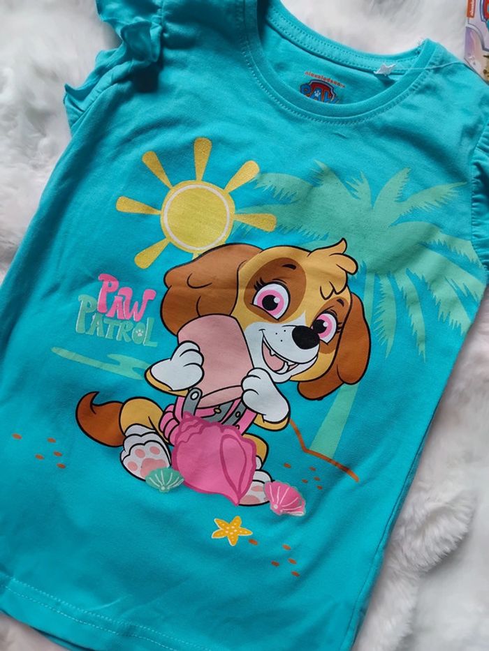 Tee-shirt fantaisie fille paw patrol, 6 ans - photo numéro 2