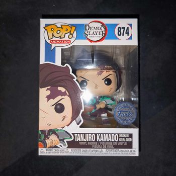 Figurine Funko Pop / Tanjiro Kamado N°874 / Demon Slayer / Funko Spécial édition