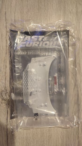 Lot fascicule avec pièces numéro 93 n°93 Nissan Skyline GT-R R34 Fast & Furious de Brian O'Conner 1/