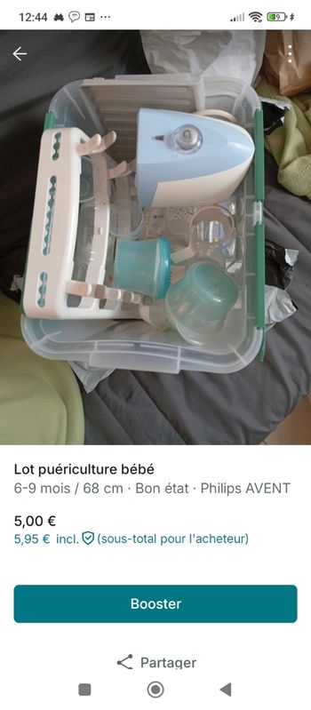 Lot de puériculture