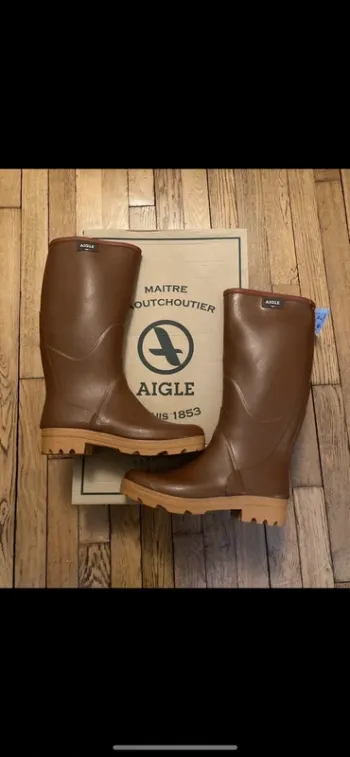 Bottes Aigle Chambord pro 2 marron
