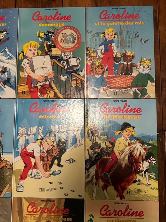 Lot de 15 livres Caroline Pierre Probst bd albums Hachette anciens années 90 - photo numéro 5