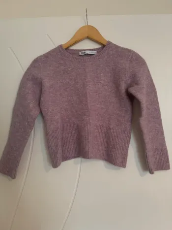 Pull enfant mauve Zara kids