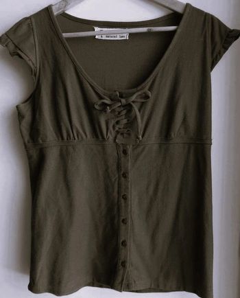 T shirt manches à volants T 2 "Trend of natural laws"